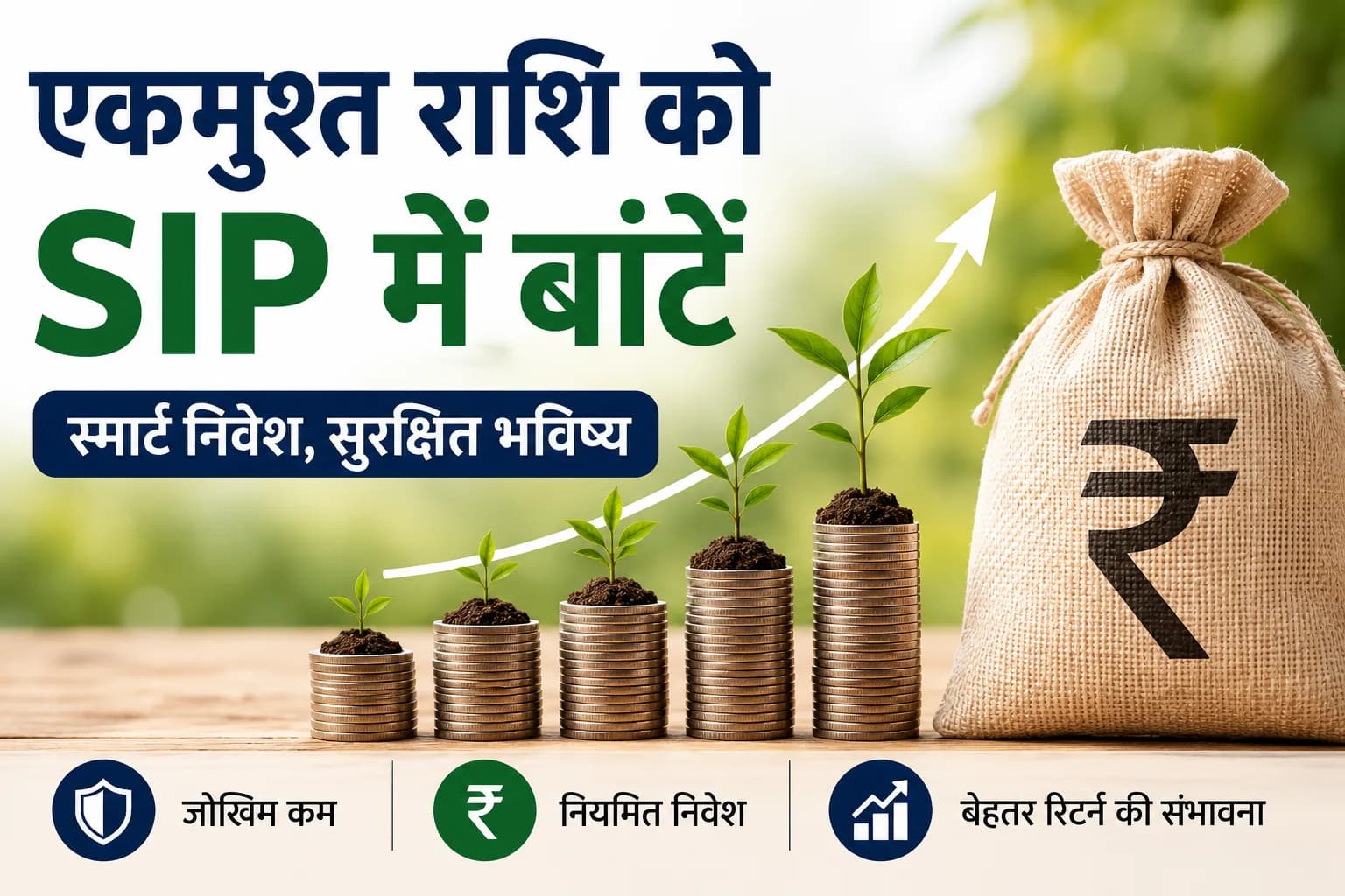 क्या एकमुश्त निवेश राशि को किस्तों में निवेश किया जा सकता है? जानिए व्यवस्थित निवेश योजना (SIP) और एसटीपी का