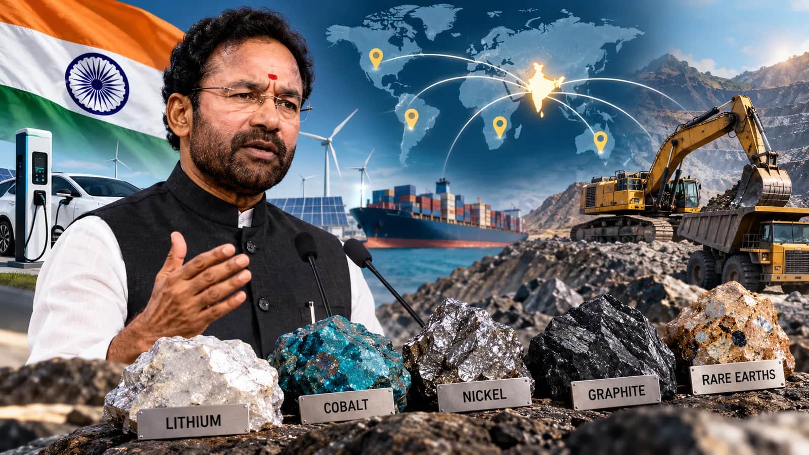 विदेश में दुर्लभ खनिज आसानी से खरीद सकेंगे प्राईवेट सेक्टर की कंपनियाँ
