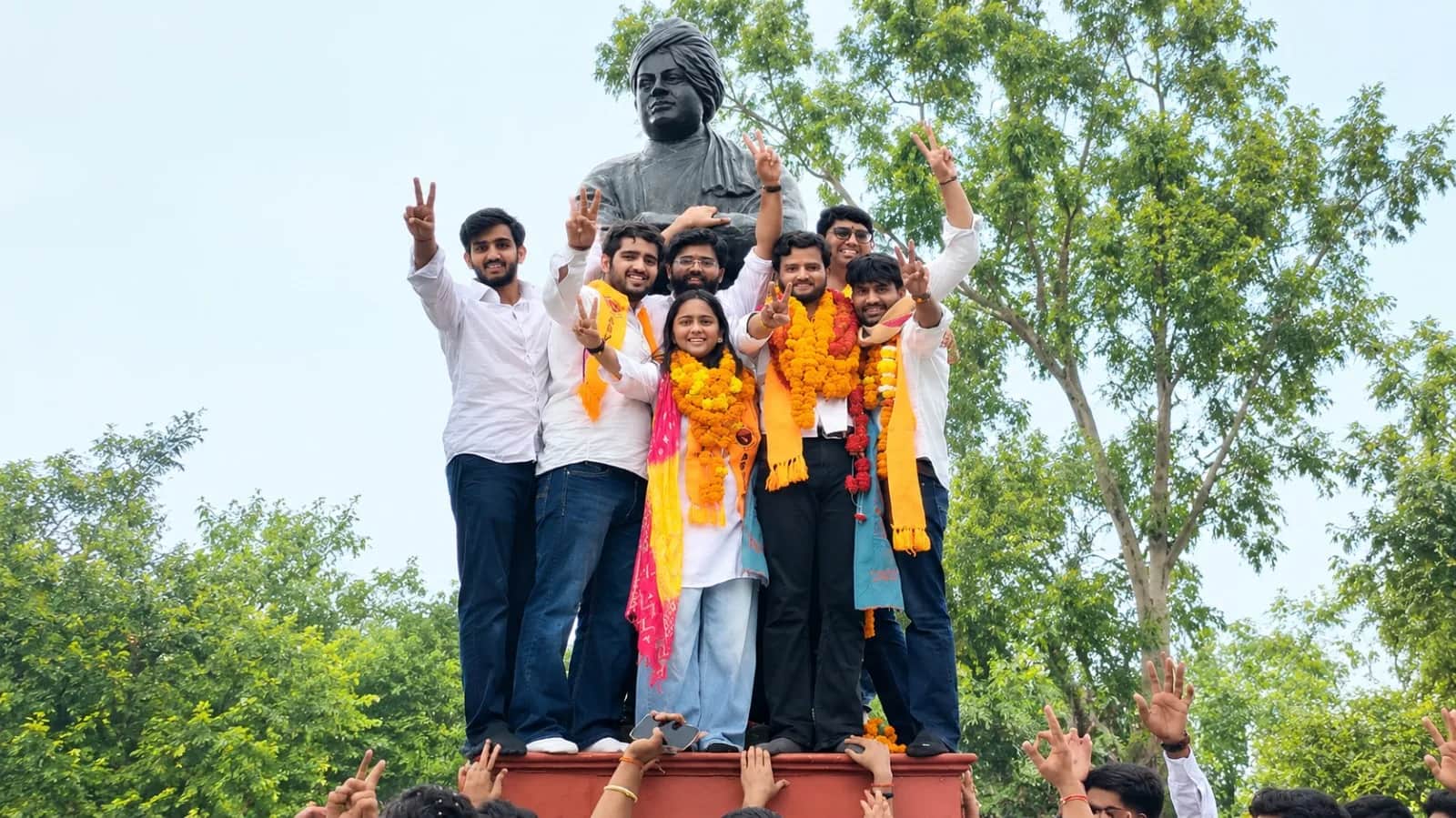 DUSU चुनाव: ABVP की 3 पदों पर जीत, चर्चा में रहें निर्दलीय उमीदवार!
